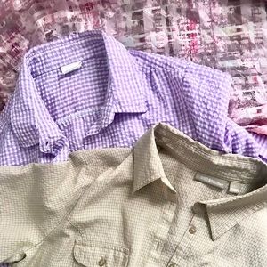 Women’s buttoned down shirts